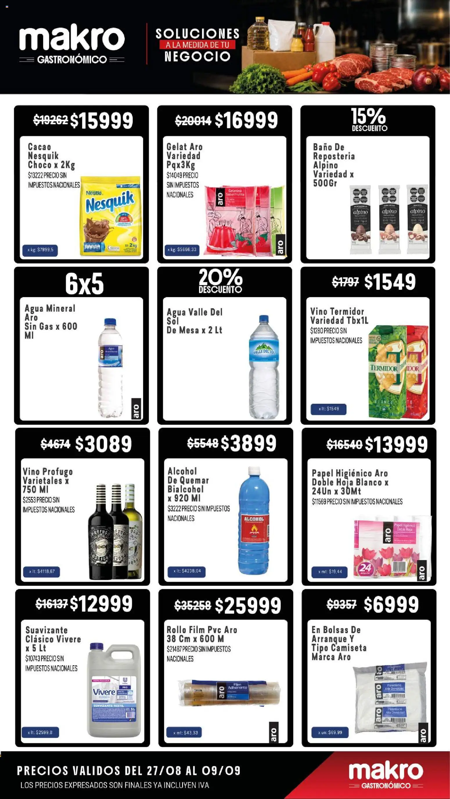 Vista previa del folleto de la tienda Makro válido desde el 27/08/2026 