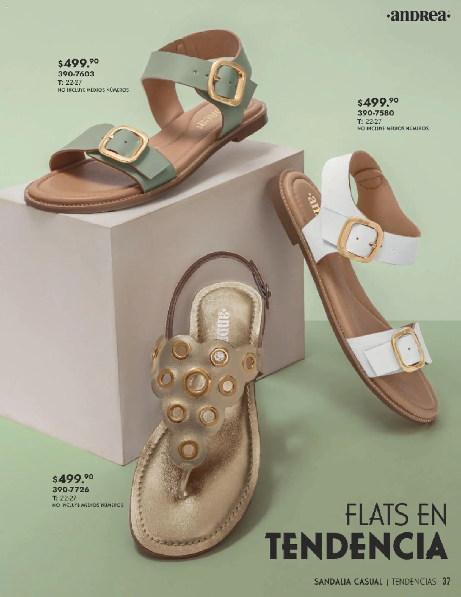 Vista previa las ofertas de la tienda Andrea - Catálogo Calzado Dama desde el 25/01/2026 