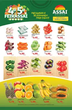 Pré-Visualização do folheto "Assaí Atacadista ofertas - MA" da loja Assaí Atacadista válido a partir de 16/09/2026