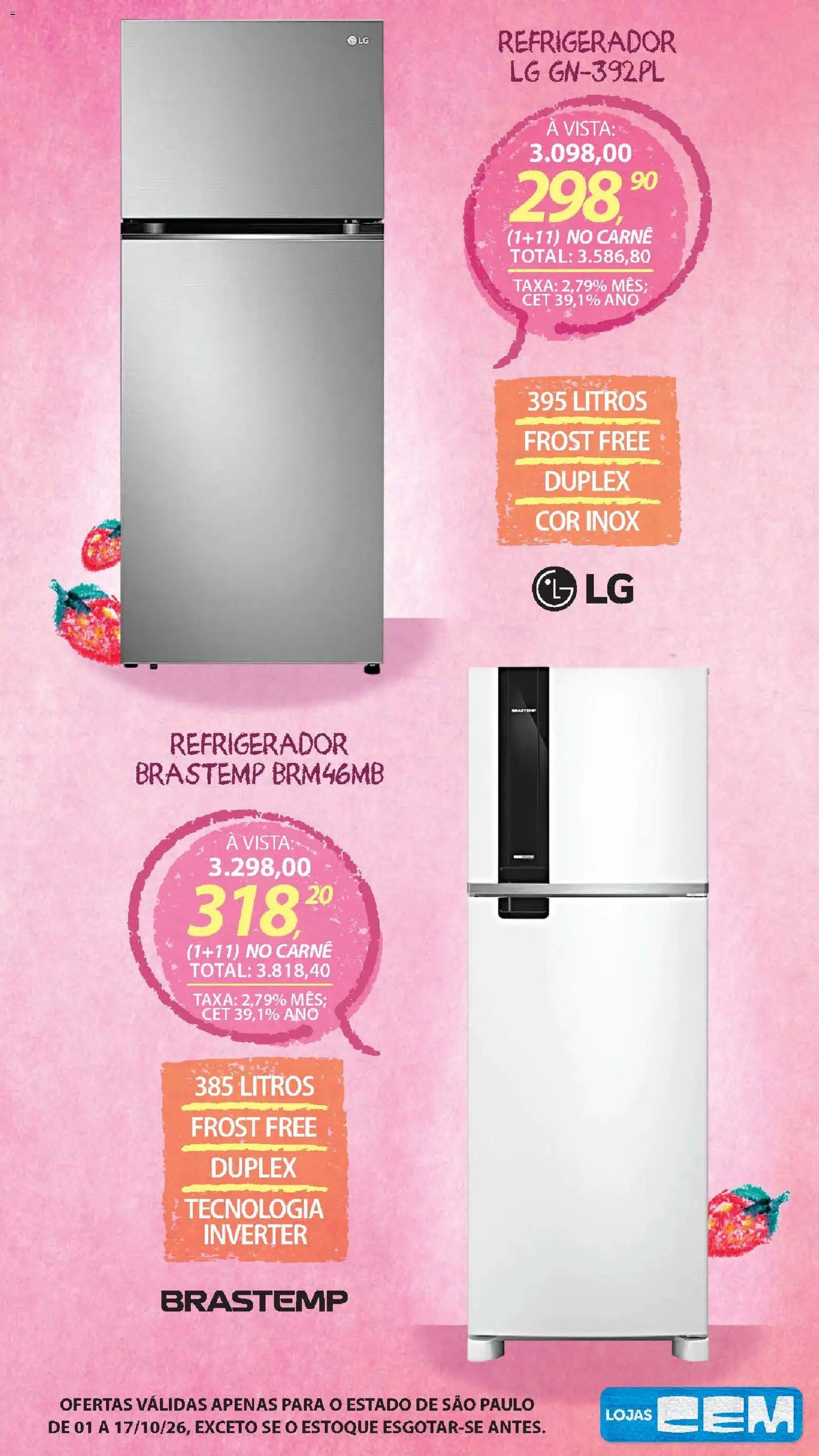Ofertas Lojas Cem até 17/10/2026. - Página 60