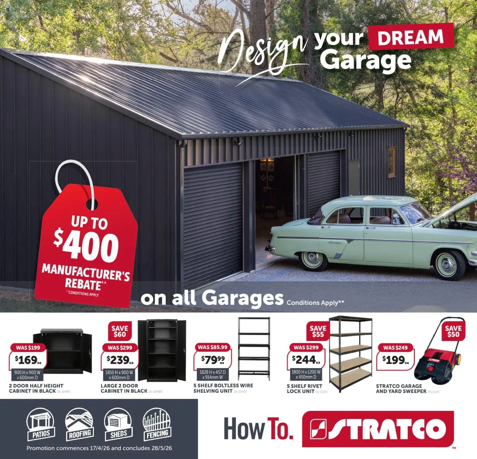 Preview of catalogue Stratco catalogue from shop Stratco valid 17/04/2026