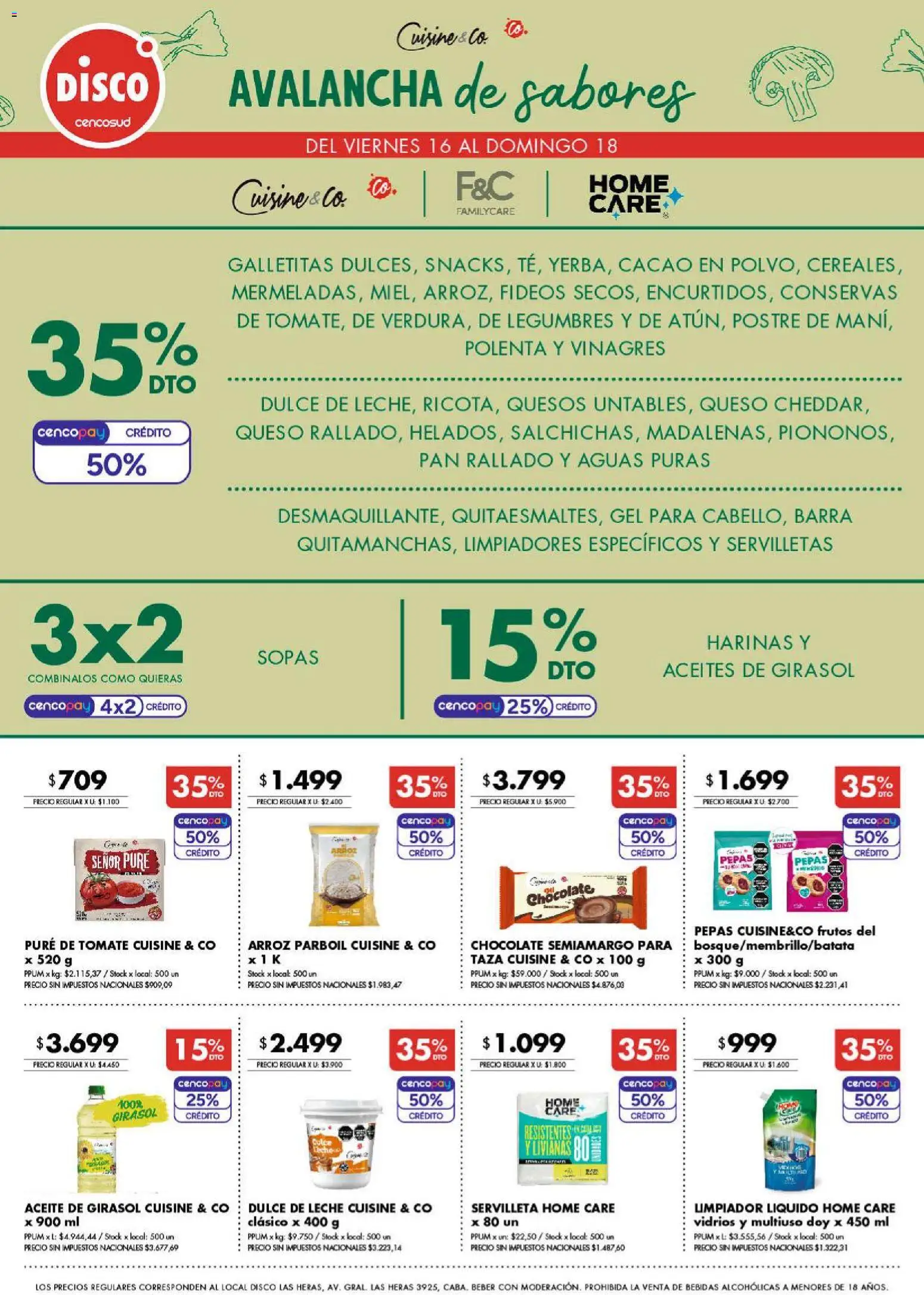 Vista previa del folleto de la tienda Disco válido desde el 16/10/2026 