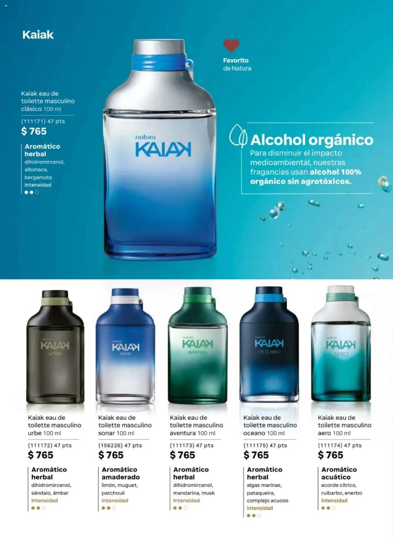 Vista previa las ofertas de la tienda Natura - Natura campaña 6 2026 desde el 02/04/2026 - Alcohol, Eau de toilette