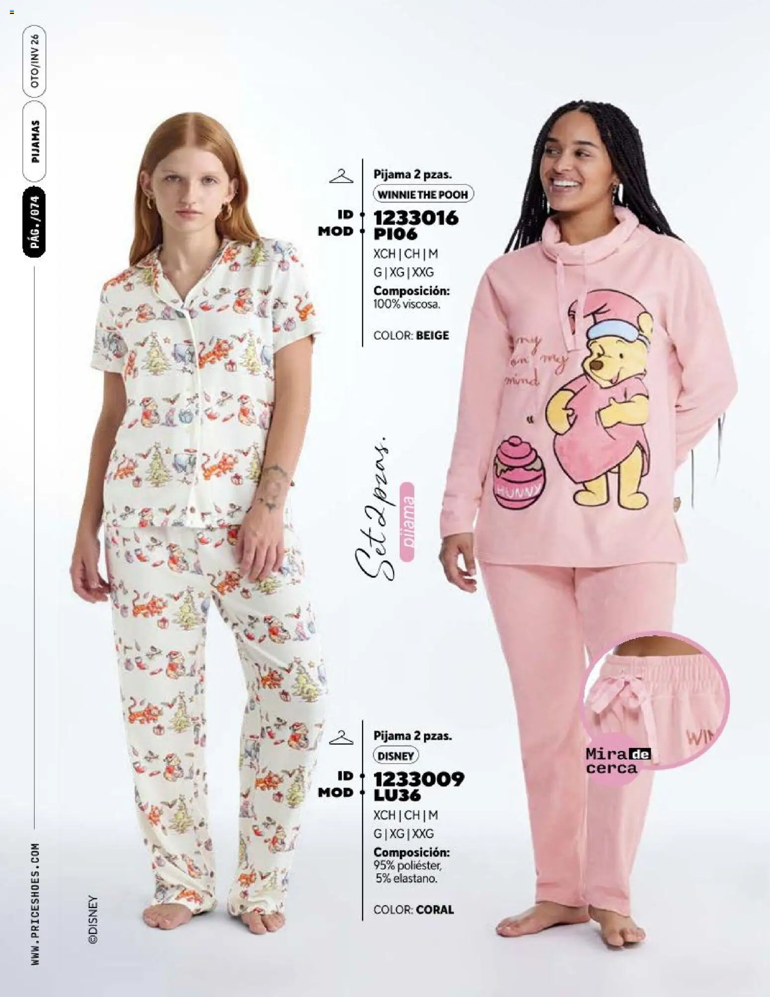 Vista previa las ofertas de la tienda Price Shoes - Price Shoes catálogo Pijamas desde el 07/10/2026 