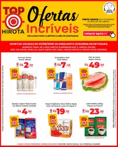 Pré-Visualização do folheto "Hirota Food ofertas Top" da loja Hirota Food válido a partir de 01/08/2026