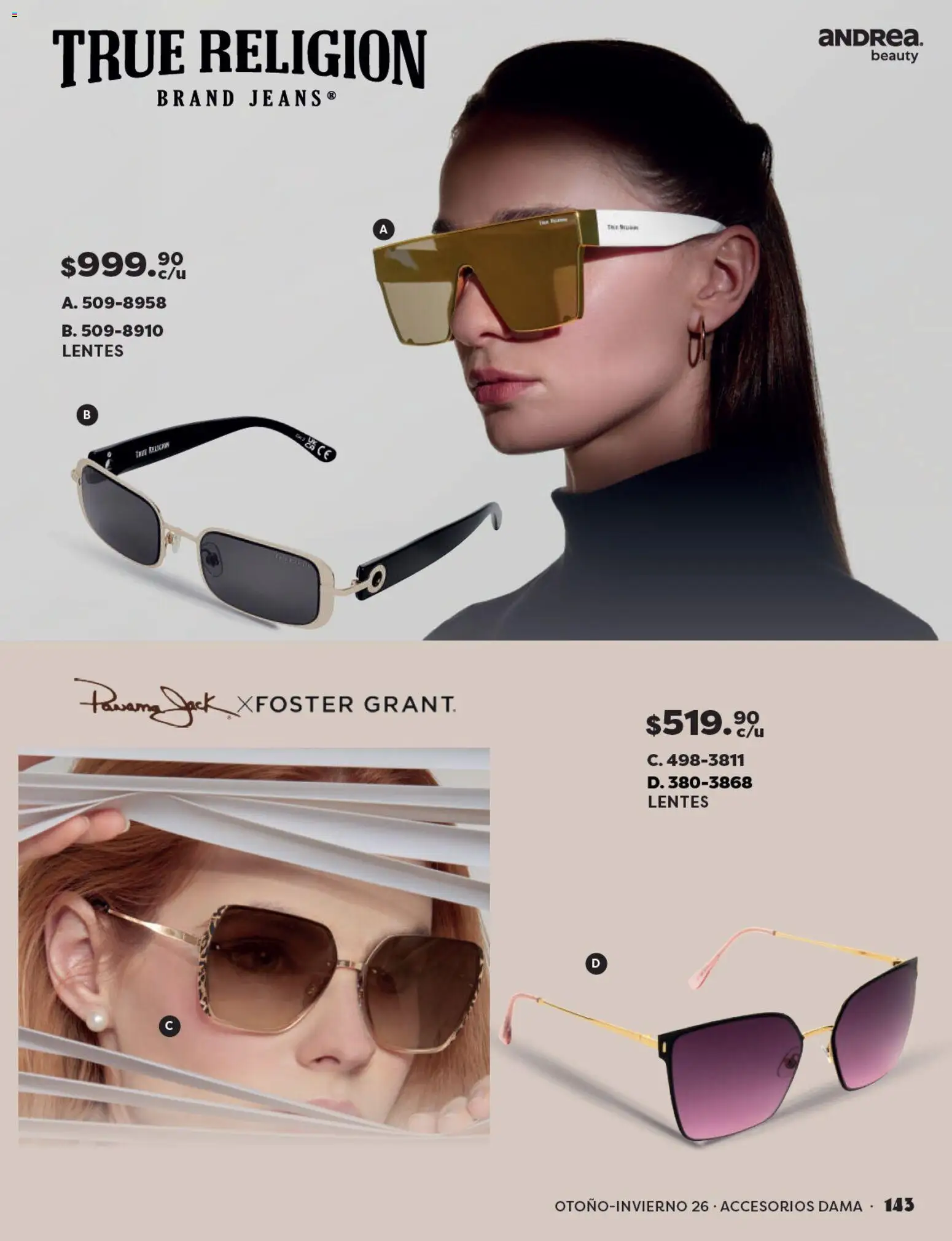 Vista previa las ofertas de la tienda Andrea - Andrea catálogo Beauty desde el 23/08/2026 
