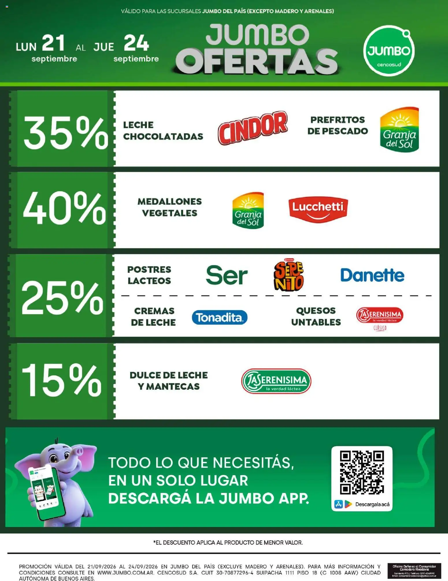 Vista previa del folleto de la tienda Jumbo válido desde el 21/09/2026 