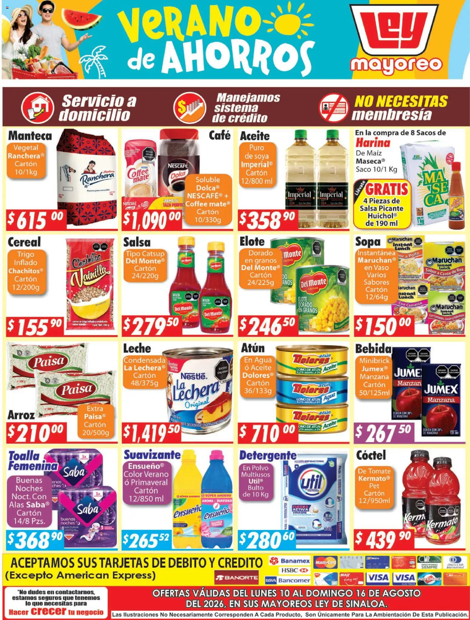 Vista previa las ofertas de la tienda Casa Ley - Casa Ley folleto Sinaloa desde el 10/08/2026 