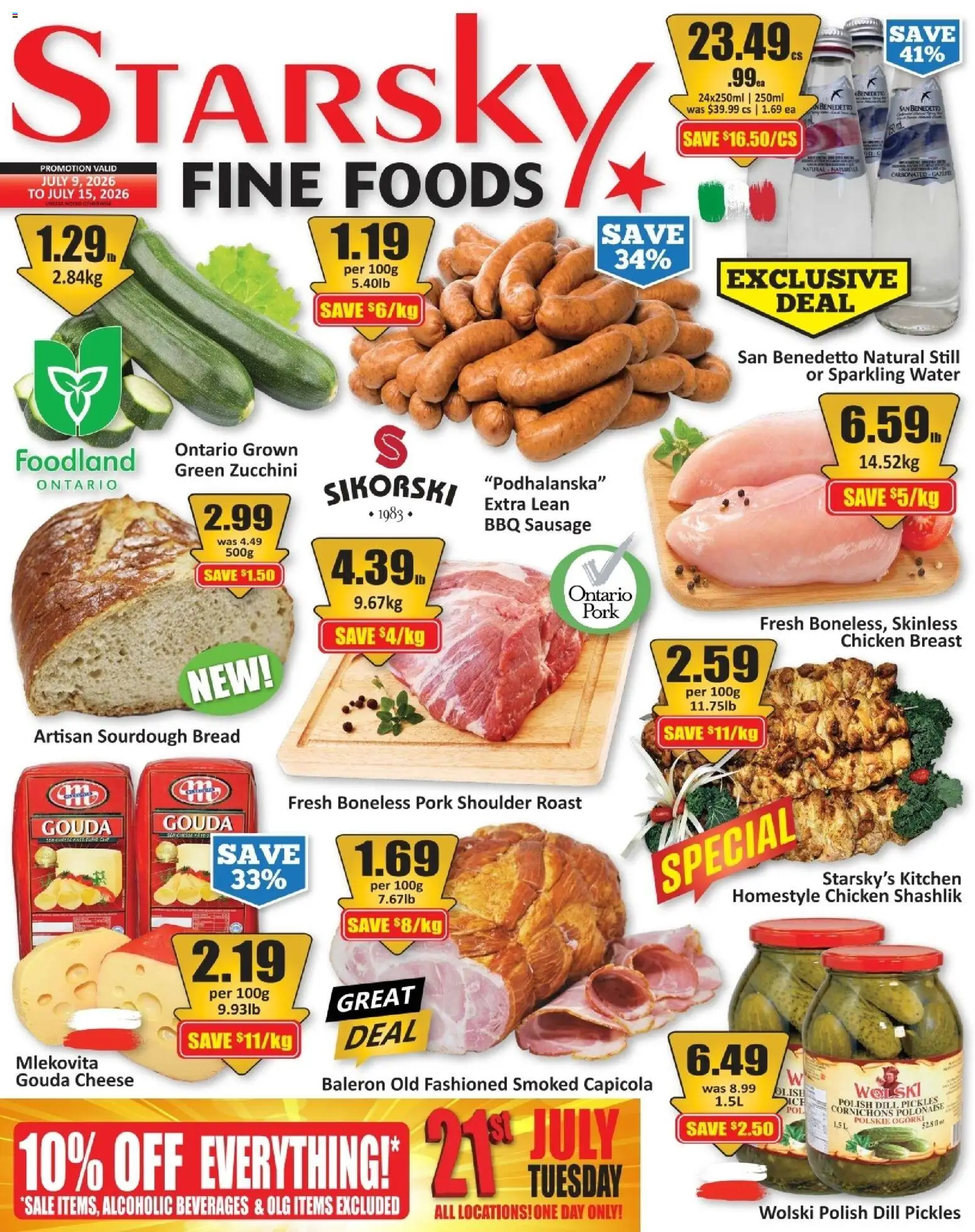 Preview of leaflet Starsky weekly flyer / circulaire from shop Starsky is valid from Jul 09, 2026