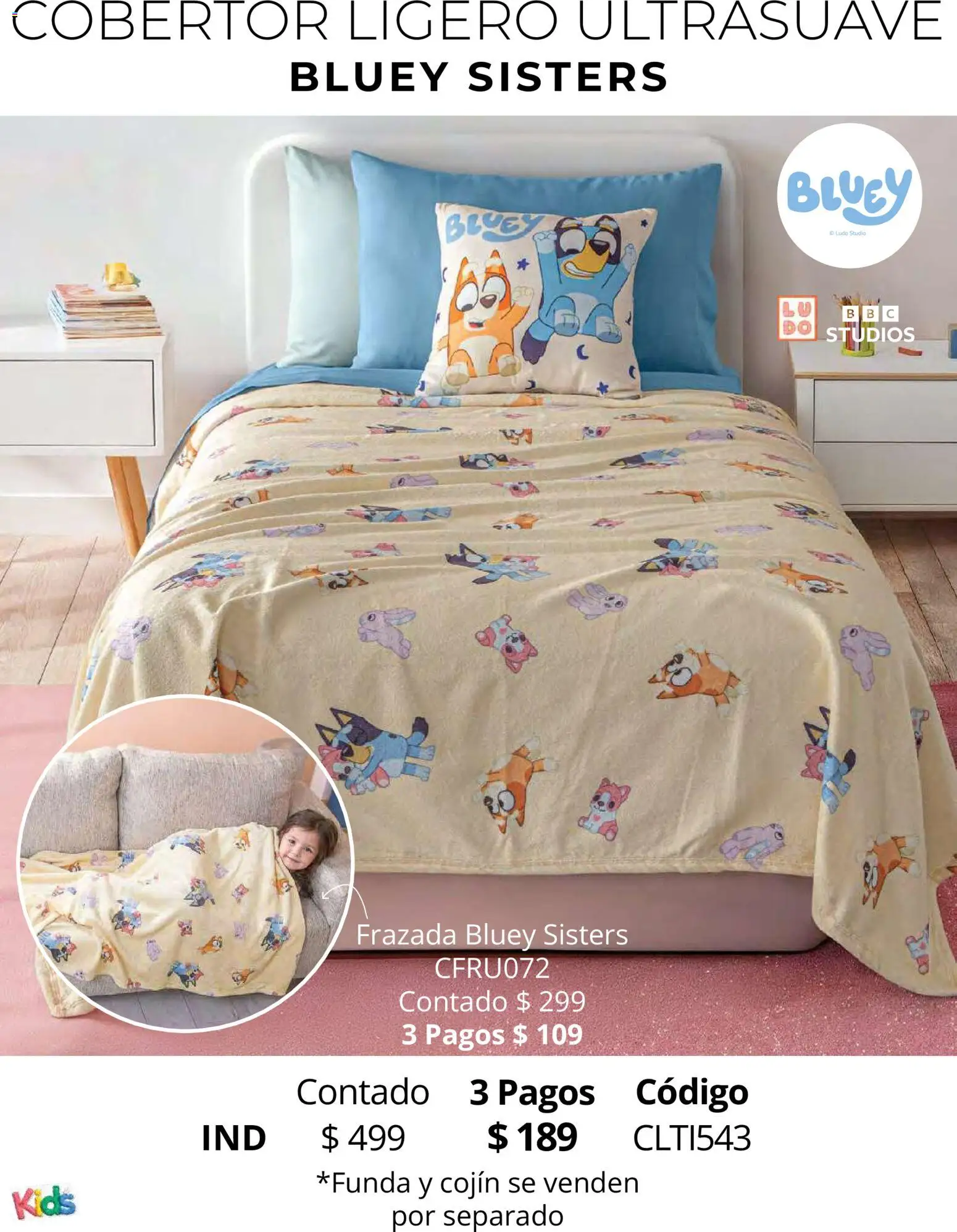 Vista previa las ofertas de la tienda Colchas Concord - Colchas Concord catálogo Kids desde el 01/05/2026 - Cobertor