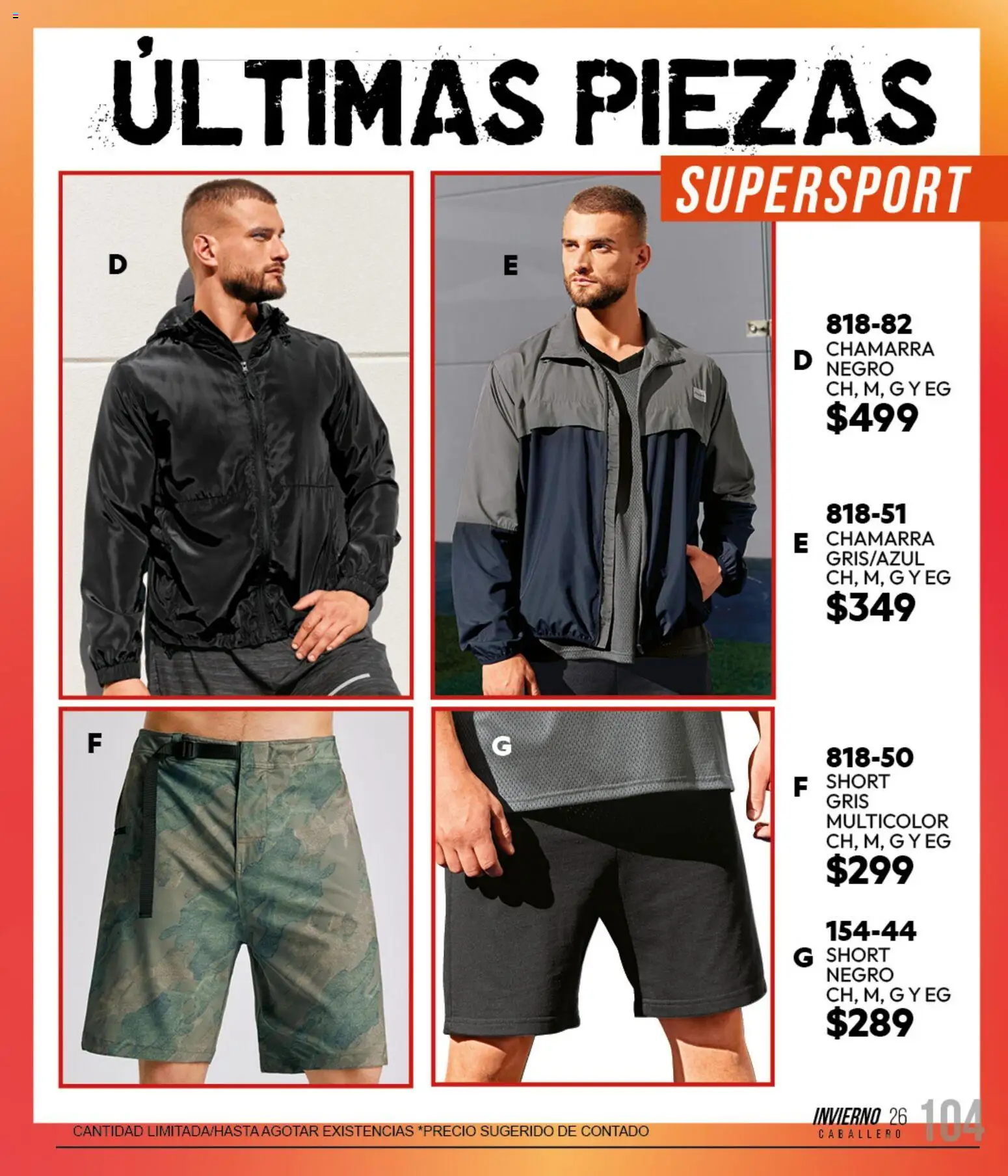 Vista previa las ofertas de la tienda Cklass - Cklass catálogo Sportbrands Dama Invierno desde el 11/09/2026 