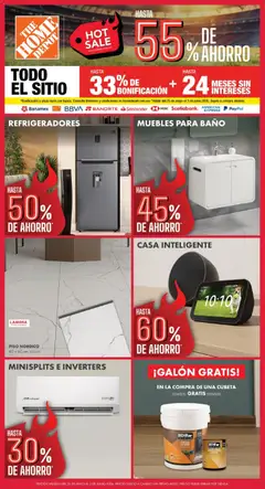 Vista previa las ofertas de la tienda Home Depot - Home Depot Hot Sale desde el 25/05/2026 