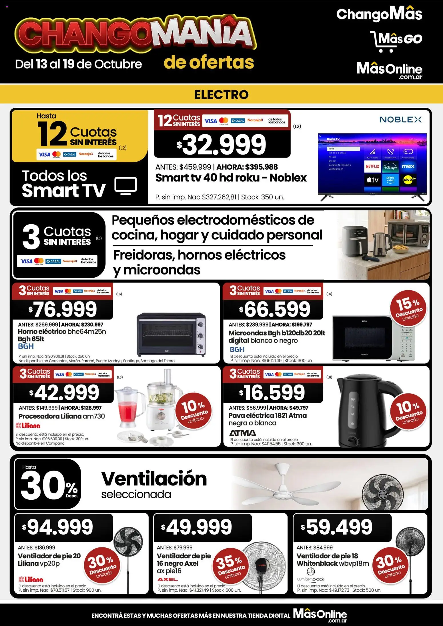 Vista previa del folleto de la tienda Changomas válido desde el 13/10/2026 