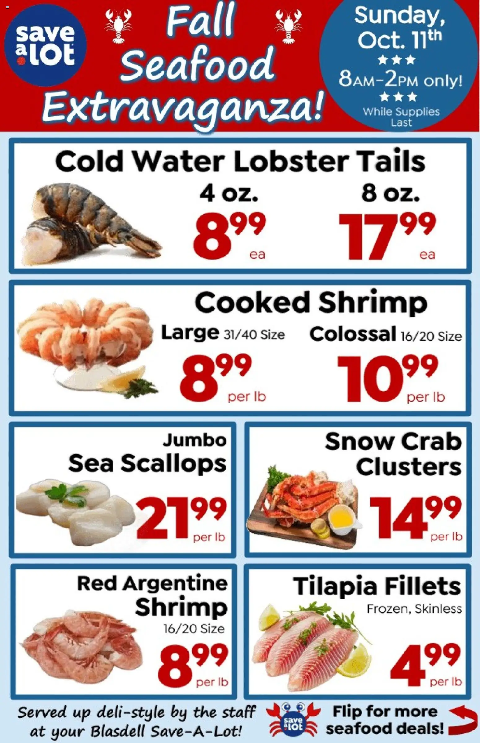Ad Preview of Save a Lot Save a Lot Special Promotion from 10/11/2026