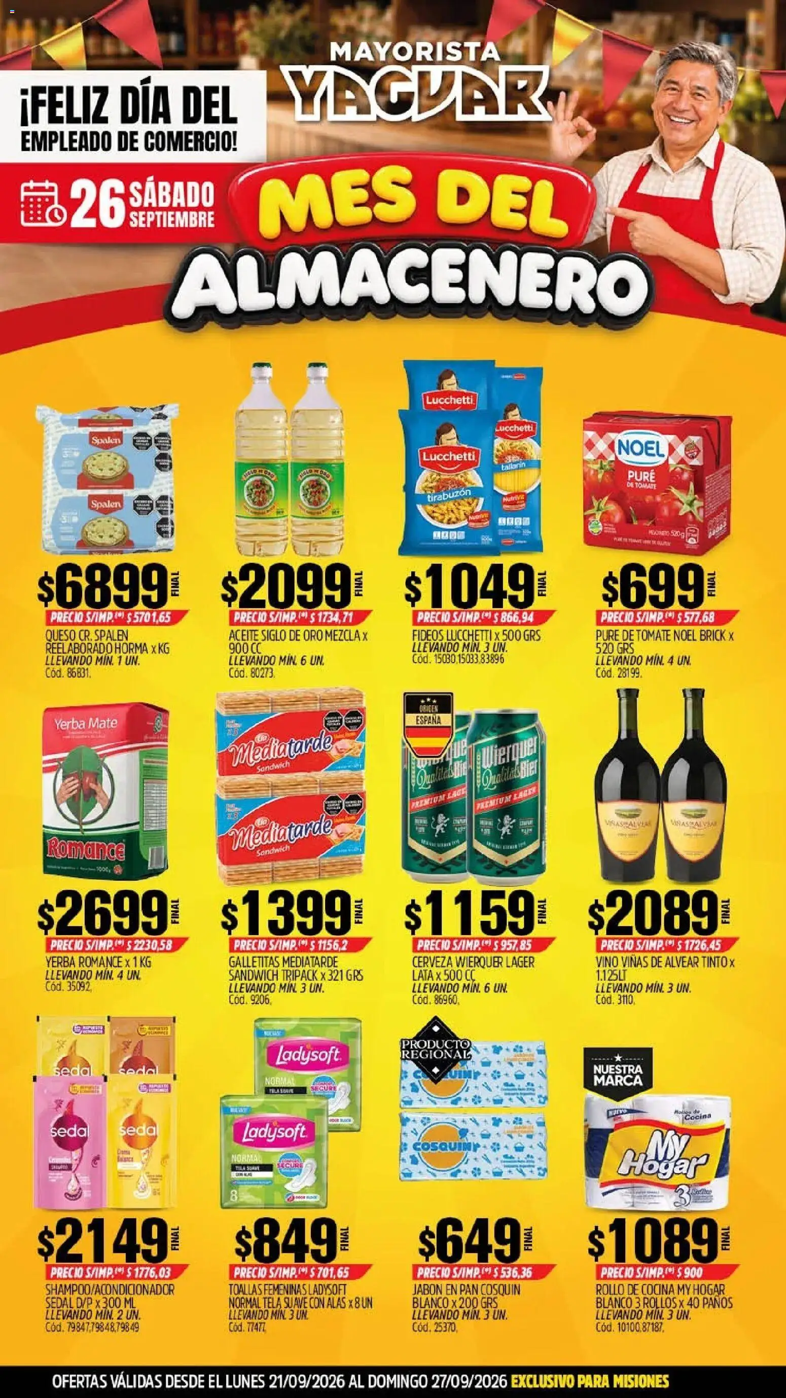Vista previa del folleto de la tienda Yaguar válido desde el 21/09/2026 