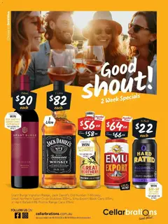 Preview of catalogue Cellarbrations catalogue Cottesloe from shop Cellarbrations valid 05/10/2026