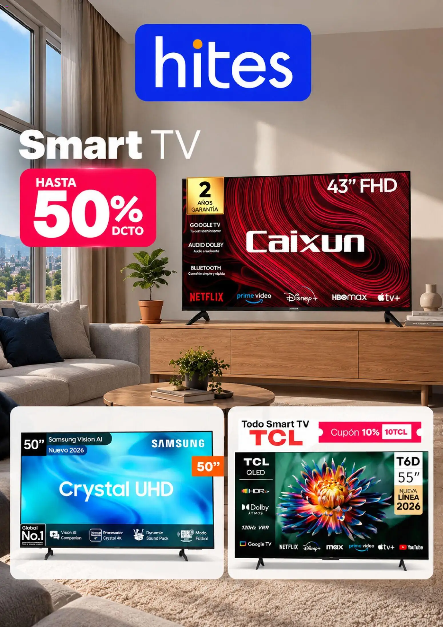 Folleto de la tienda Hites válido desde el 29.09.2026 