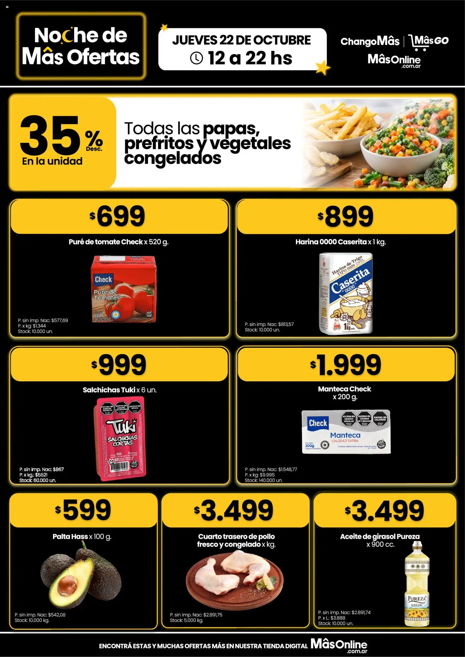 Vista previa del folleto de la tienda Changomas válido desde el 22/10/2026 