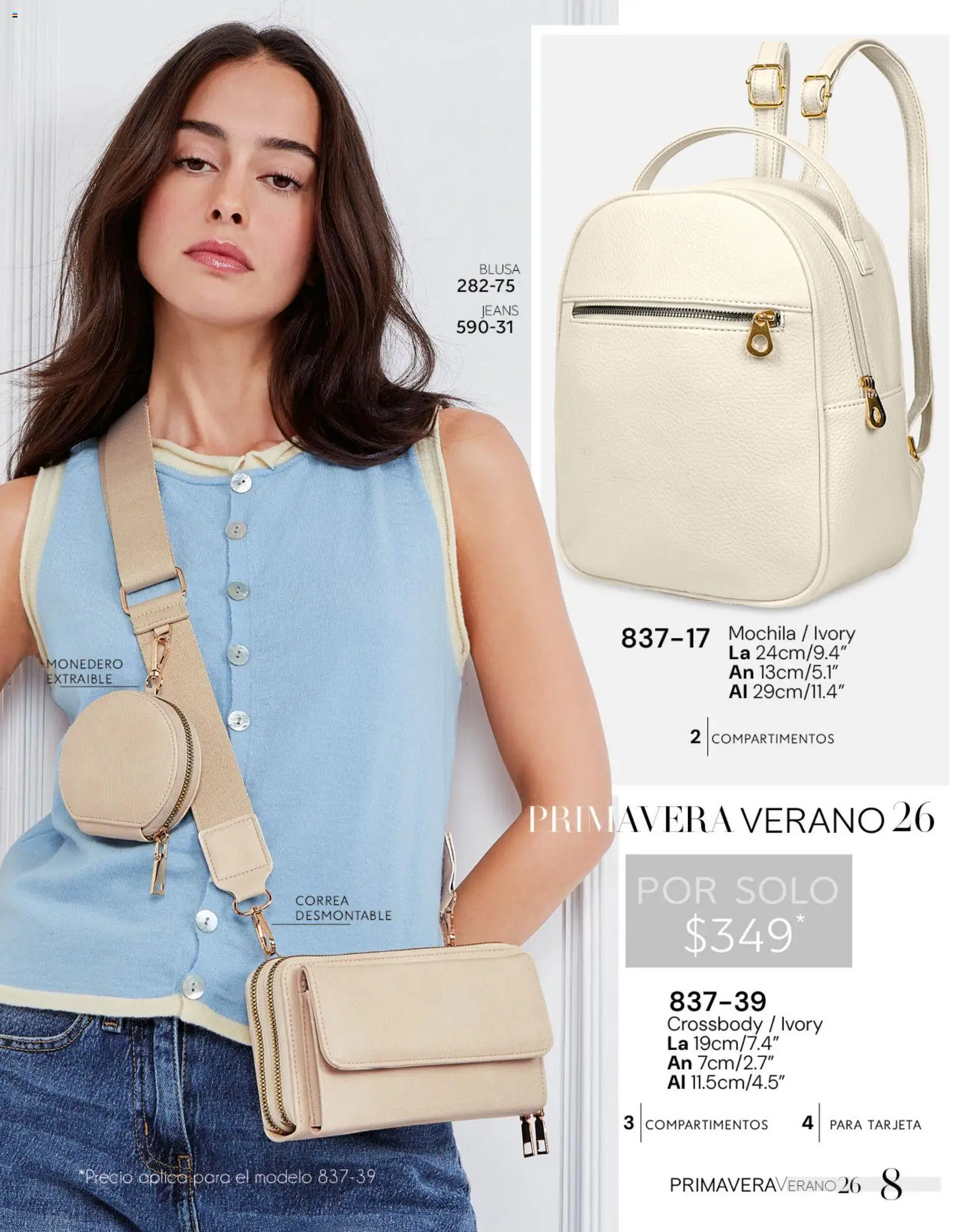 Vista previa las ofertas de la tienda Cklass - Catálogo Handbags desde el 02/01/2026 - Mochila, Blusa, Monedero