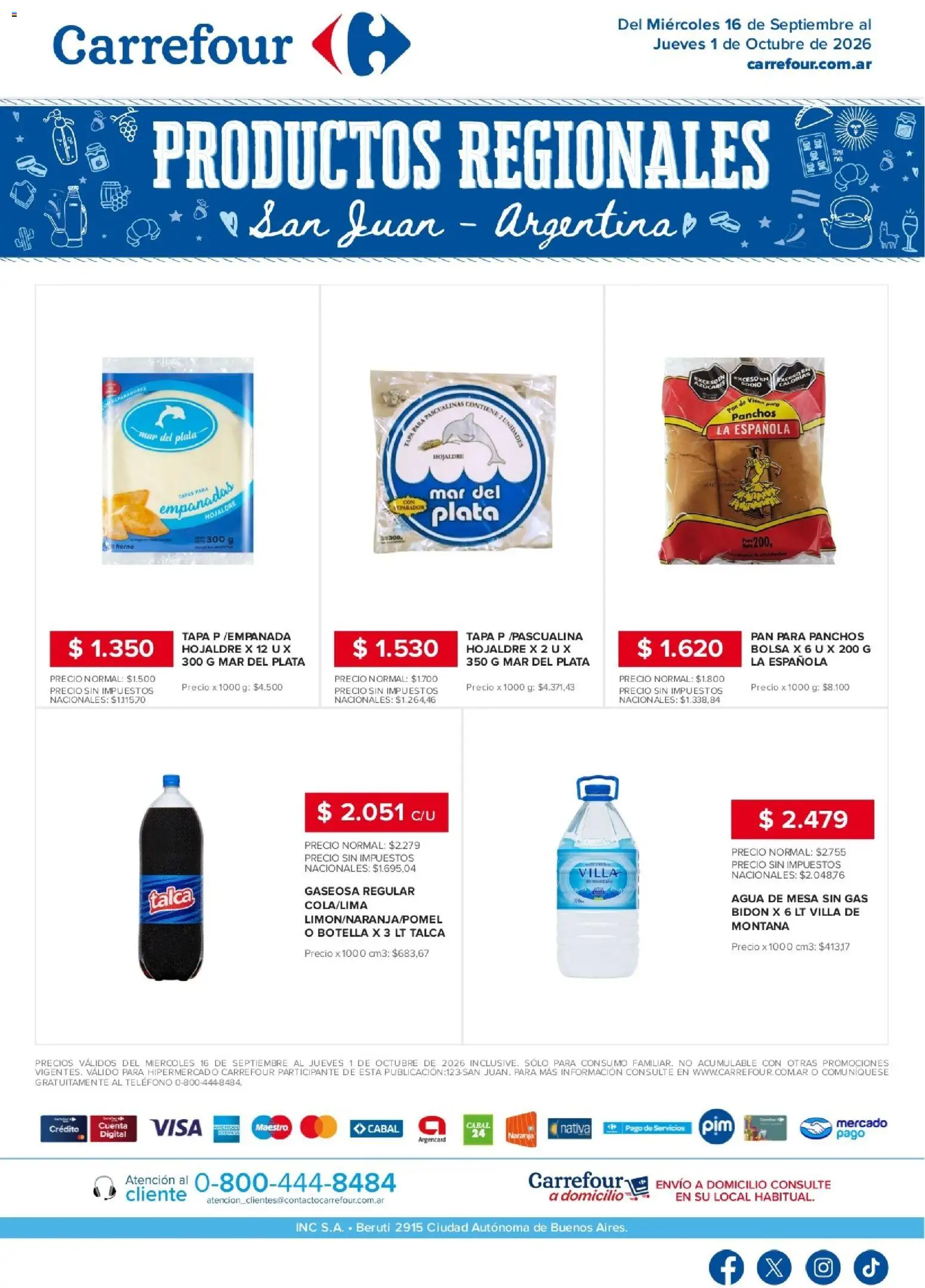 Vista previa del folleto de la tienda Carrefour válido desde el 16/09/2026 