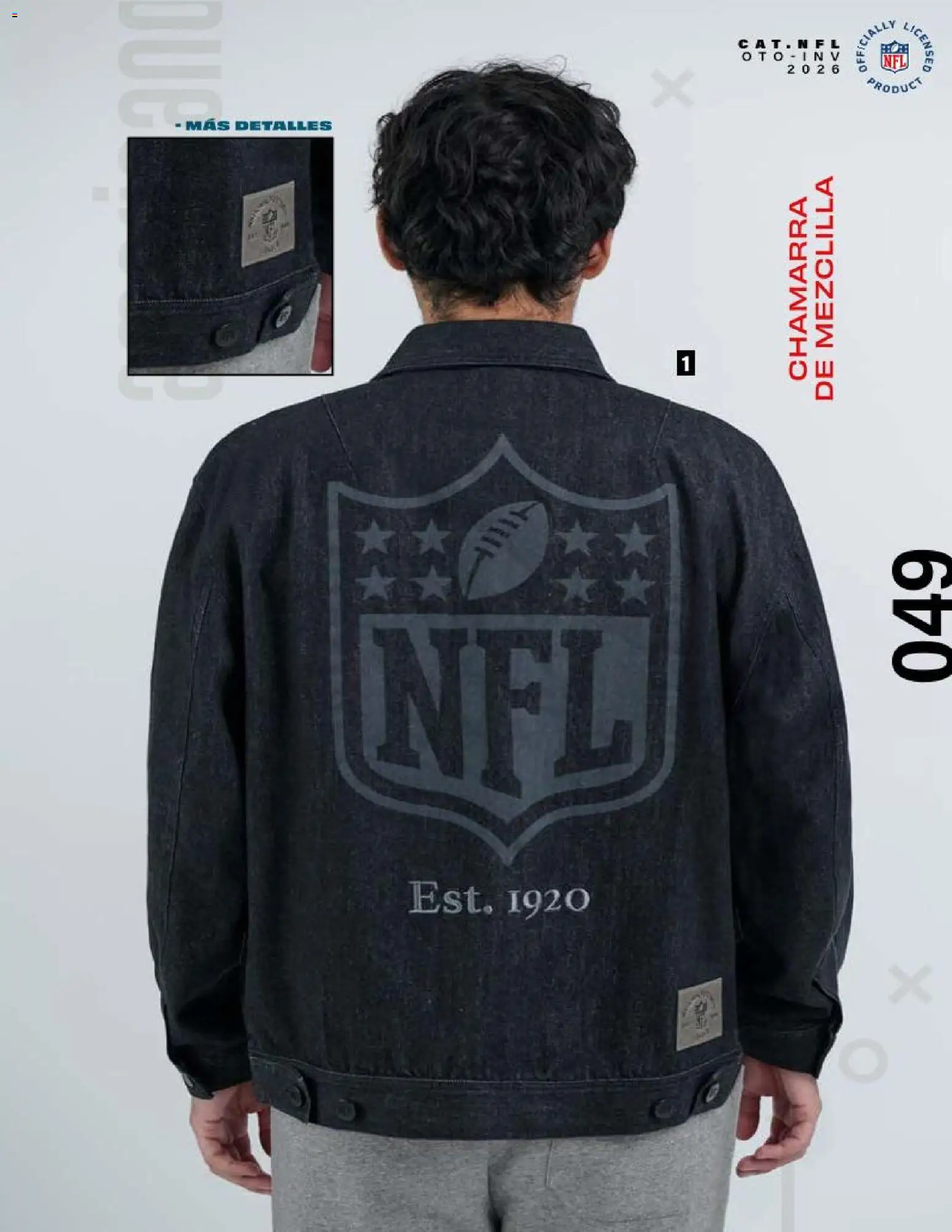 Vista previa las ofertas de la tienda Price Shoes - Price Shoes catálogo NFL desde el 01/09/2026 - Chamarra