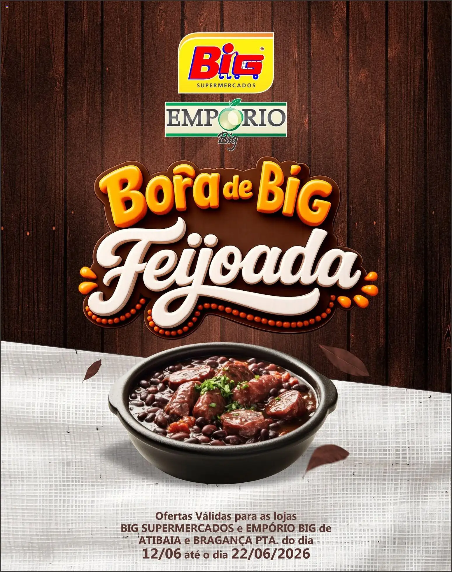 Pré-Visualização do folheto "Big Supermercados ofertas Feijoada" da loja Big Supermercados válido a partir de 12/06/2026