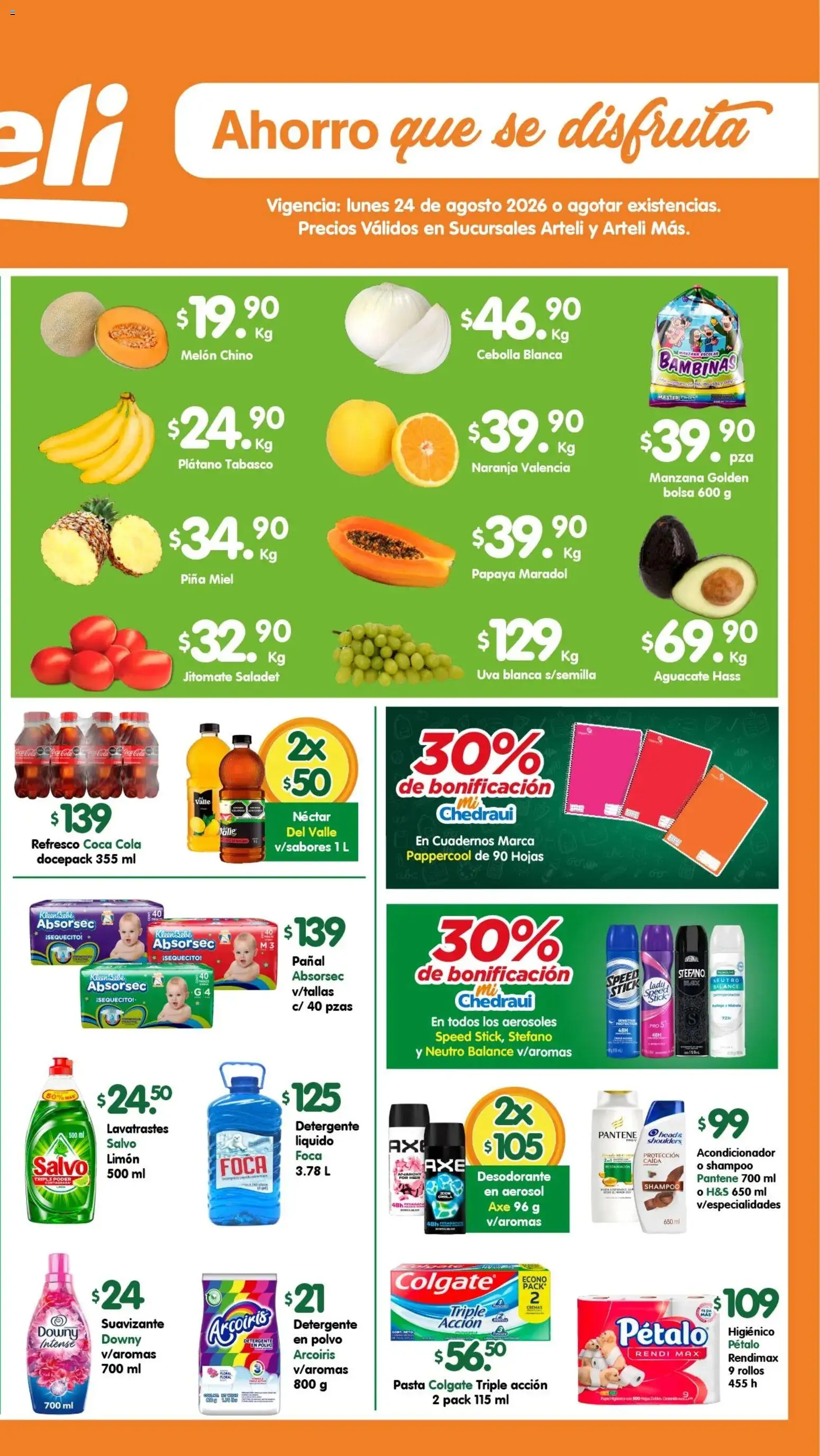 Vista previa las ofertas de la tienda Arteli - Arteli folleto desde el 24/08/2026 