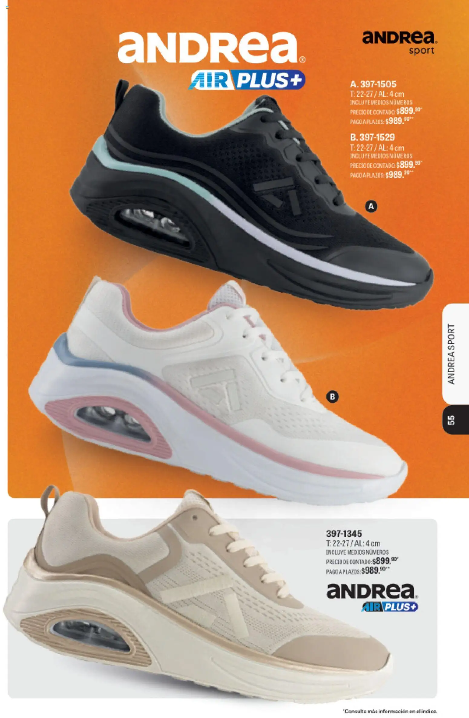 Vista previa las ofertas de la tienda Andrea - Andrea catálogo Deportivo Completo desde el 09/08/2026 