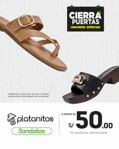 Vista previa de Catálogo Platanitos - Sandalias de la tienda Platanitos válido desde 15/06/2026