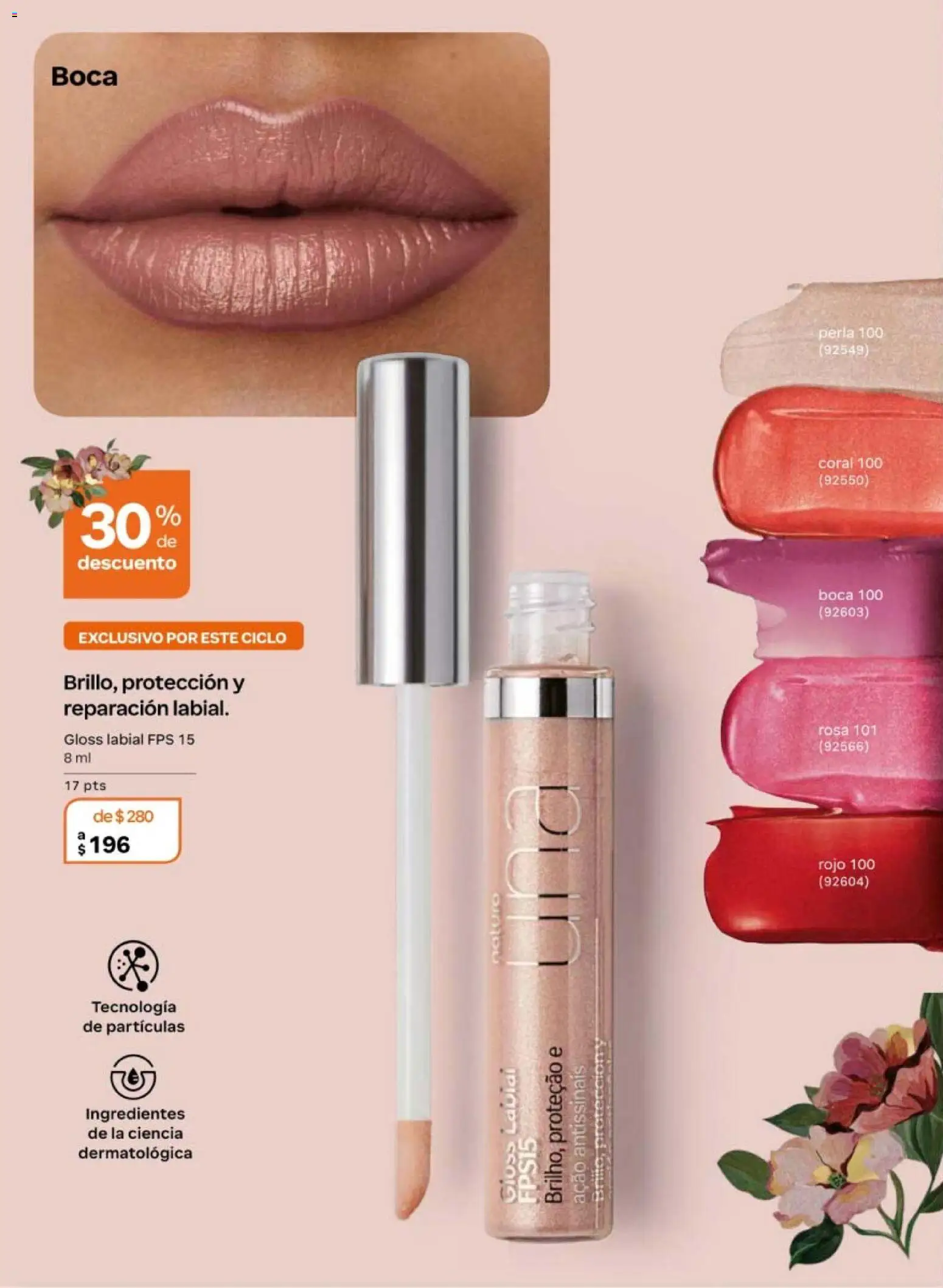 Vista previa las ofertas de la tienda Natura - Natura campaña 6 2026 desde el 02/04/2026 - Ingredientes