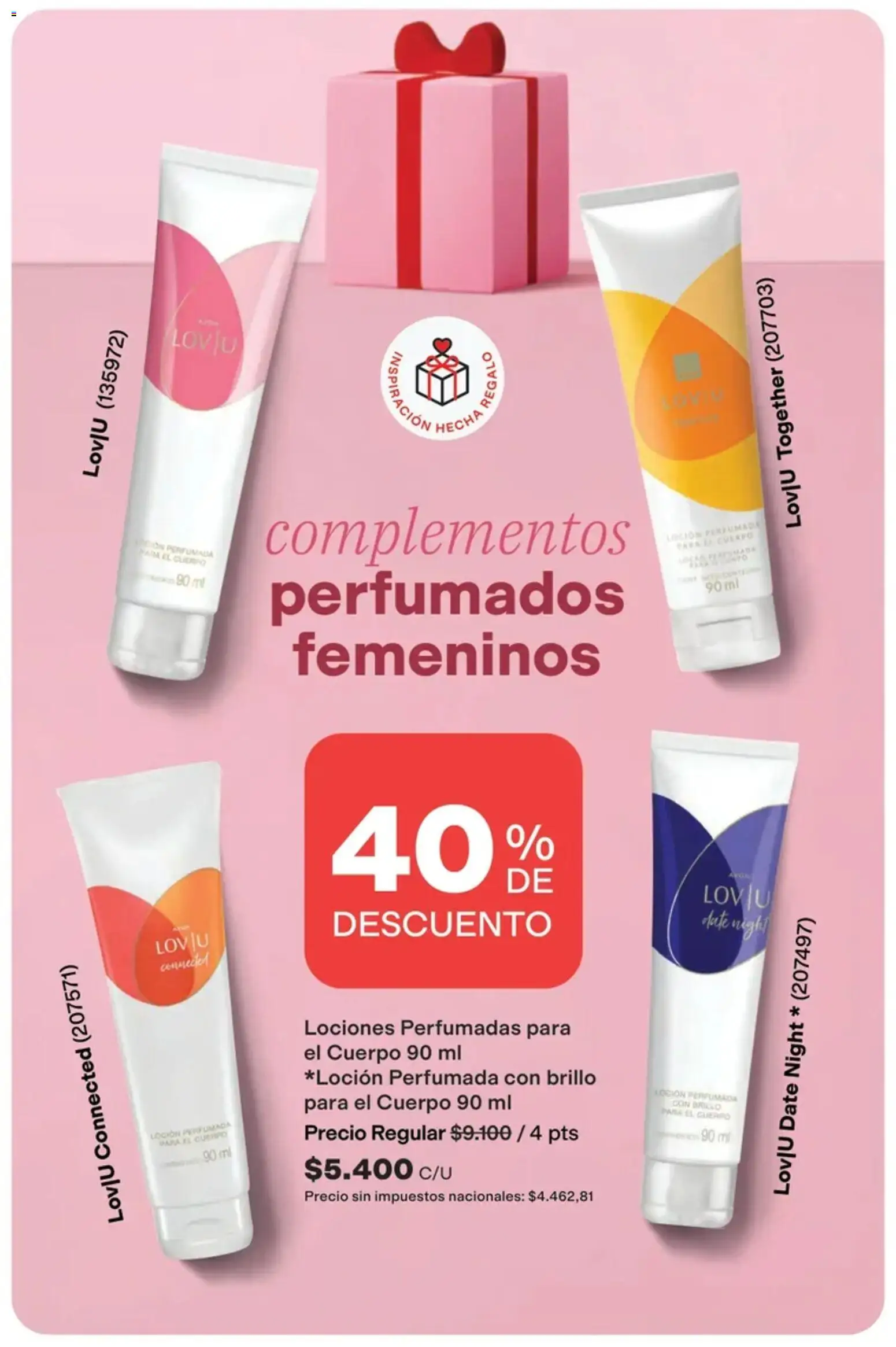 Vista previa del folleto de la tienda Avon válido desde el 01/09/2026 