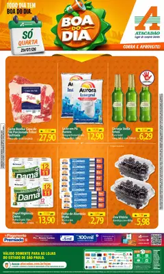 Pré-Visualização do folheto "Atacadão ofertas - SP" da loja Atacadão válido a partir de 29/07/2026