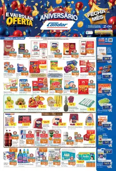 Pré-Visualização do folheto "Supermercados Condor ofertas Aniversário" da loja Supermercados Condor válido a partir de 26/09/2026