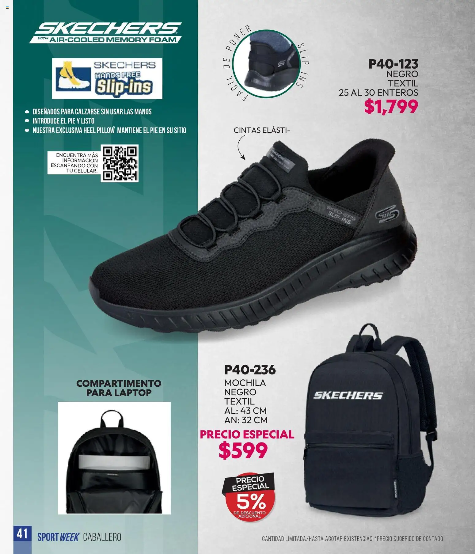 Vista previa las ofertas de la tienda Cklass - Cklass catálogo Sportweek desde el 28/04/2026 - Laptop, Mochila