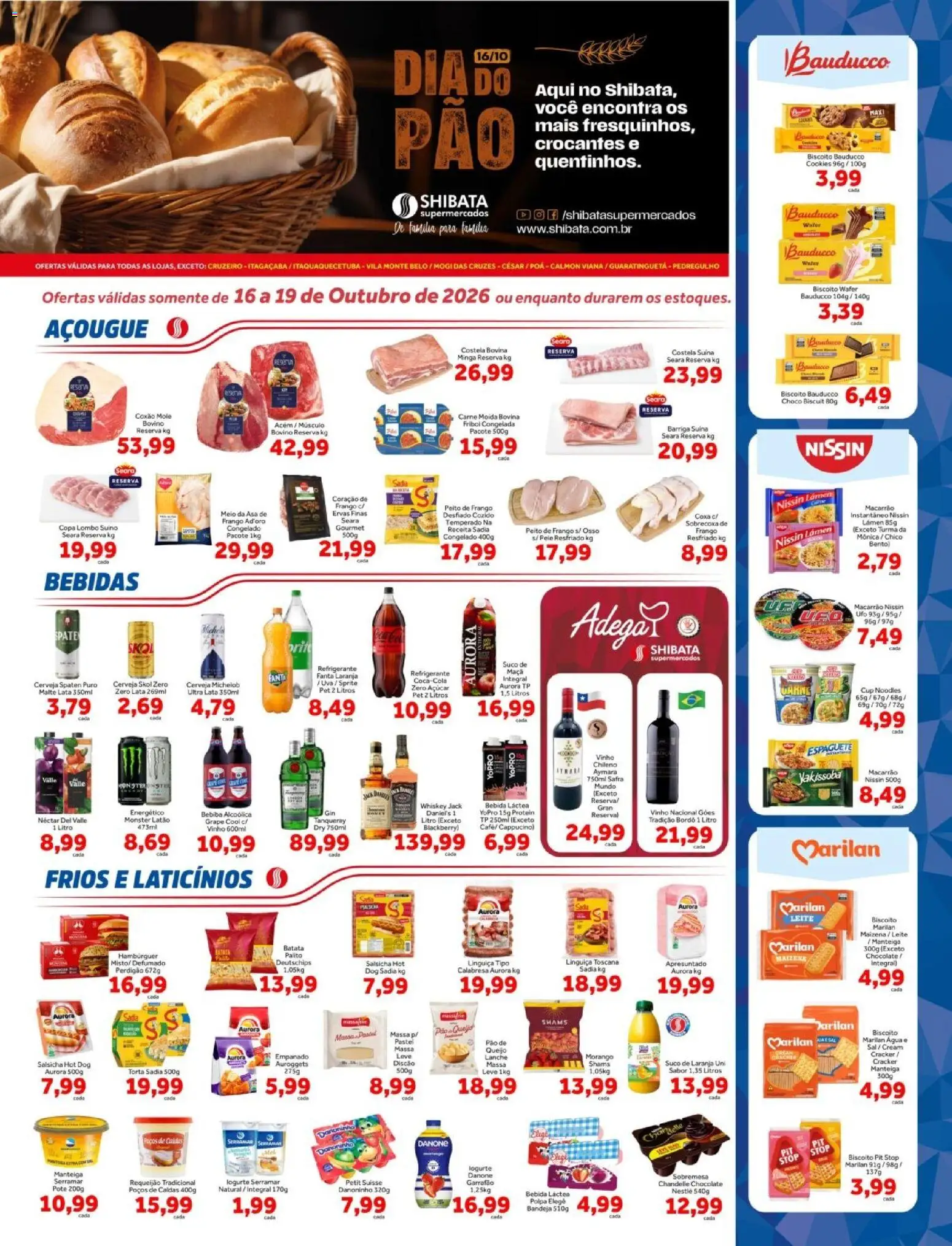 Pré-Visualização do folheto "Shibata - Ofertas da semana" da loja Shibata válido a partir de 16/10/2026