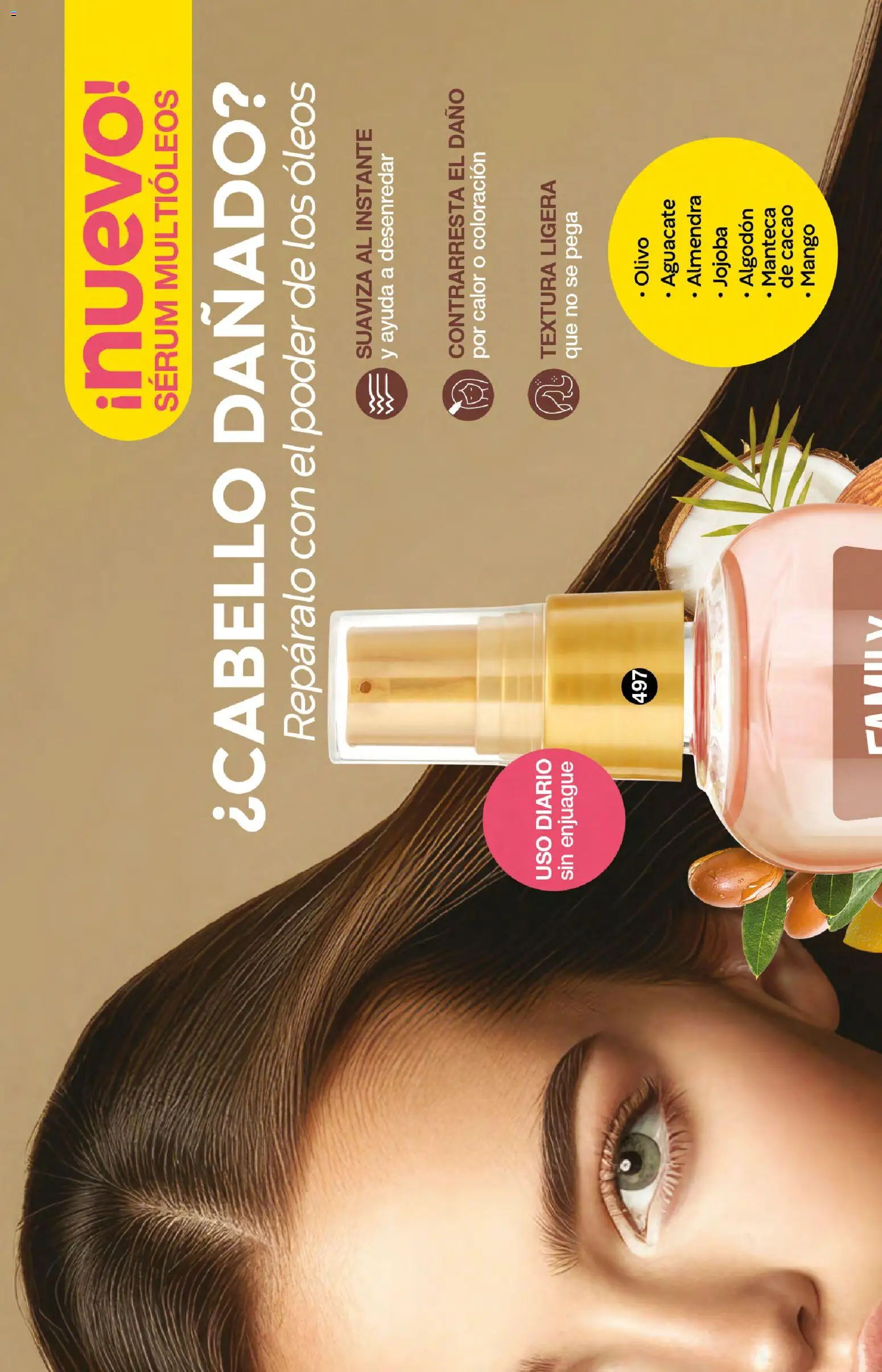Vista previa las ofertas de la tienda Fuller - Campaña 23 2026 desde el 18/02/2026 - Mango, Aguacate, Cacao, Serum, Algodón, Manteca de cacao, Almendra