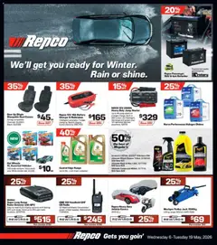 Preview of catalogue Repco catalogue from shop Repco valid 6 May 2026