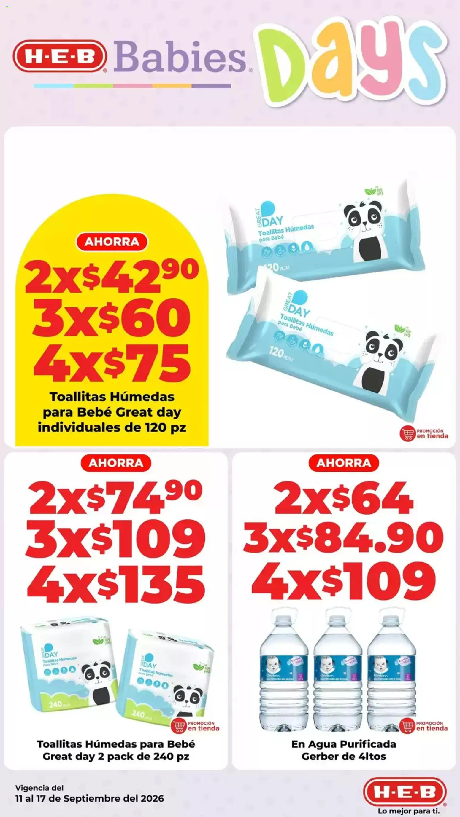Vista previa las ofertas de la tienda H-E-B - H-E-B folleto desde el 11/09/2026 