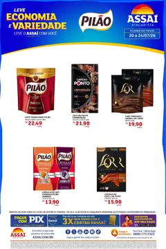 Pré-Visualização do folheto "Assaí Atacadista ofertas - DF" da loja Assaí Atacadista válido a partir de 20/07/2026