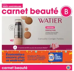Preview of leaflet Uniprix - Carnet beauté from shop Uniprix is valid from Sep 24, 2026