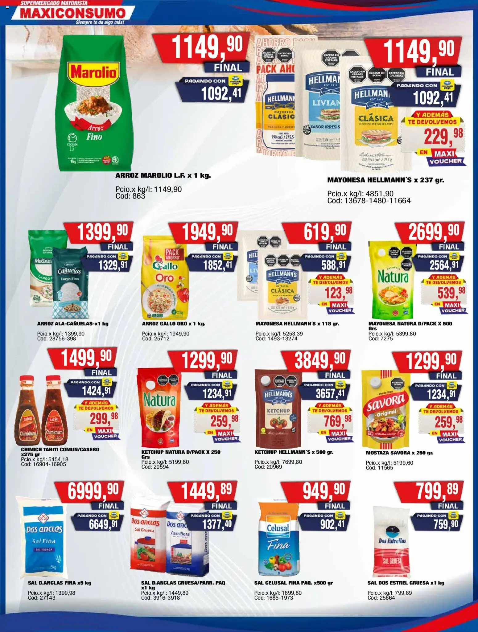 Vista previa del folleto de la tienda Maxiconsumo válido desde el 21/09/2026 