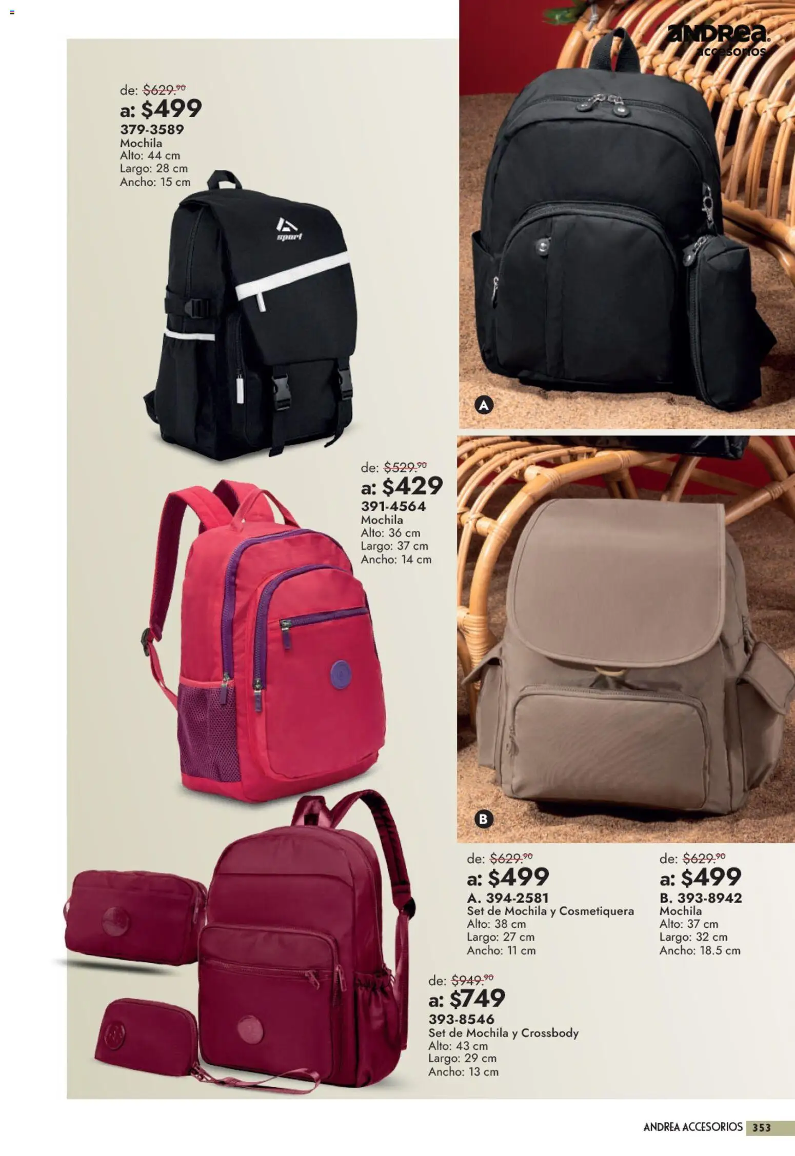 Vista previa las ofertas de la tienda Andrea - Andrea catálogo Outlet desde el 13/09/2026 