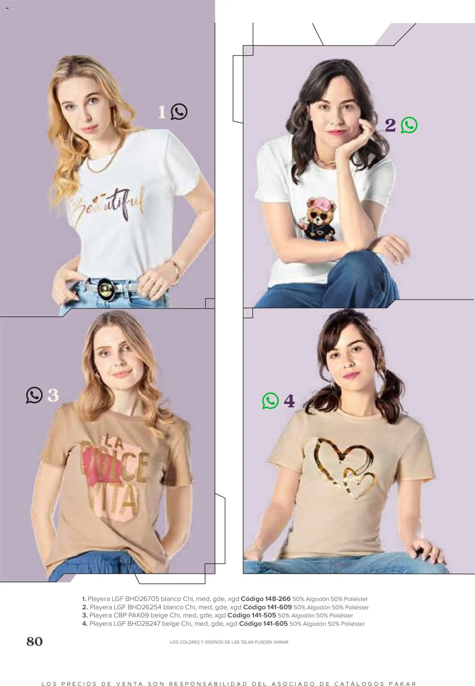 Vista previa las ofertas de la tienda SC Pakar - SC Pakar catálogo Ropa desde el 31/07/2026 - Playera, Algodón