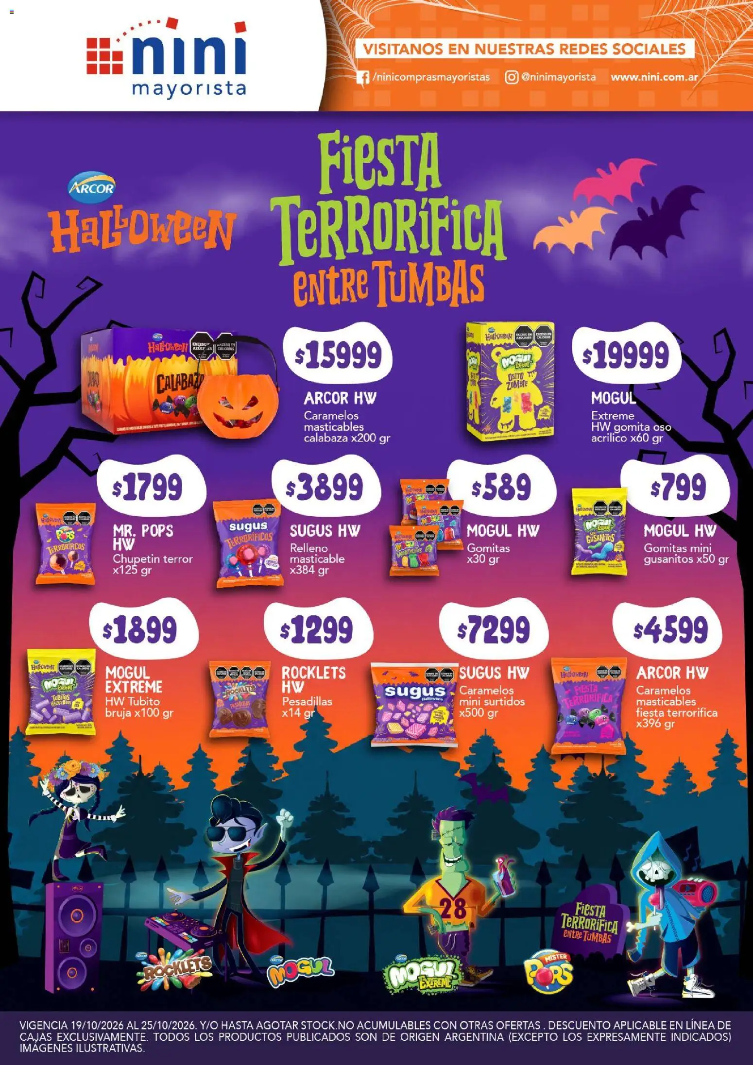 Vista previa del folleto de la tienda NINI Mayorista válido desde el 19/10/2026 