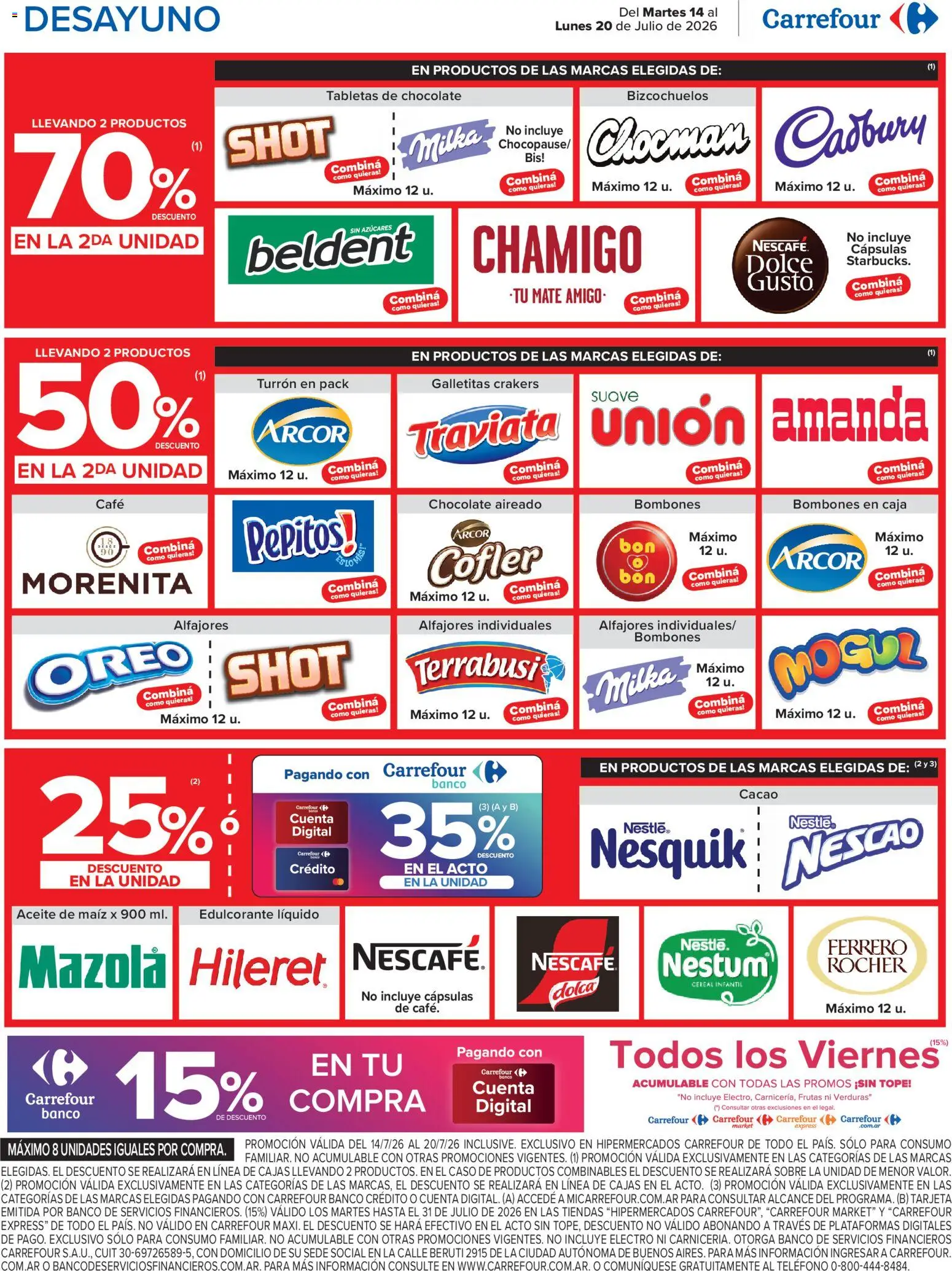 Vista previa del folleto de la tienda Carrefour válido desde el 14/07/2026 
