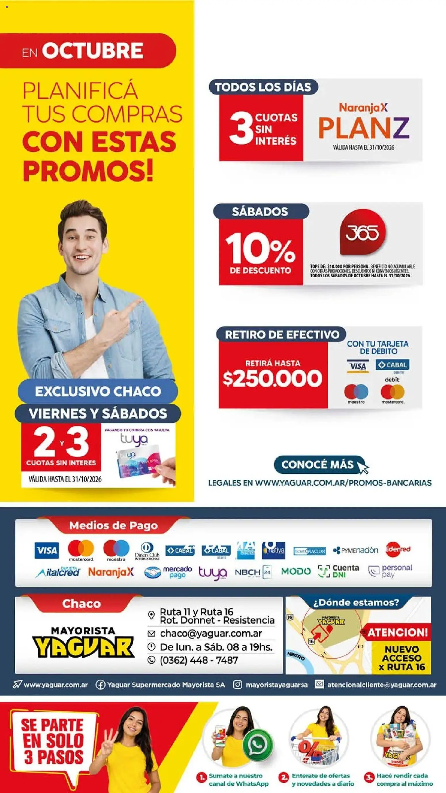 Vista previa del folleto de la tienda Yaguar válido desde el 26/10/2026 