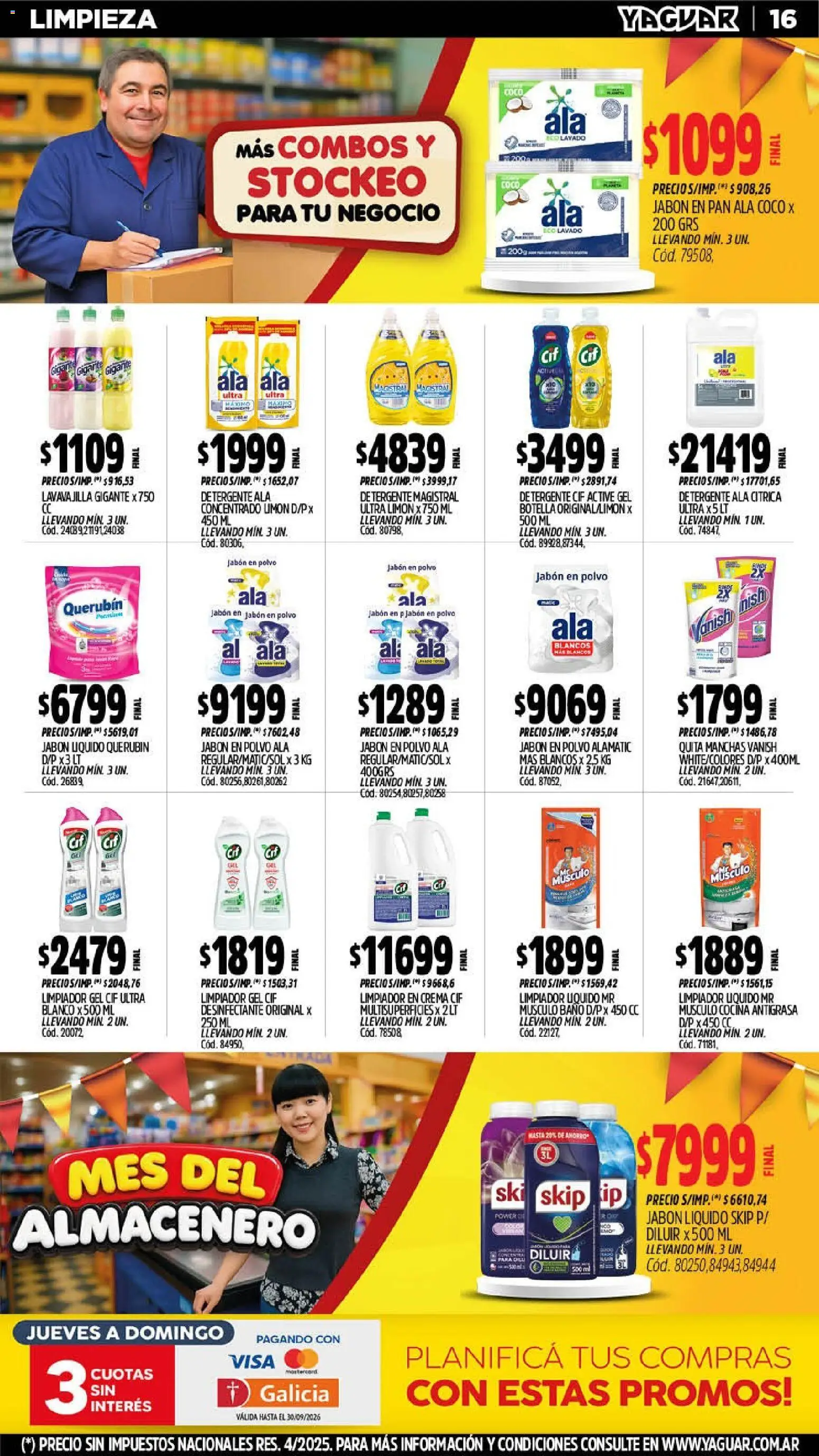 Vista previa del folleto de la tienda Yaguar válido desde el 14/09/2026 