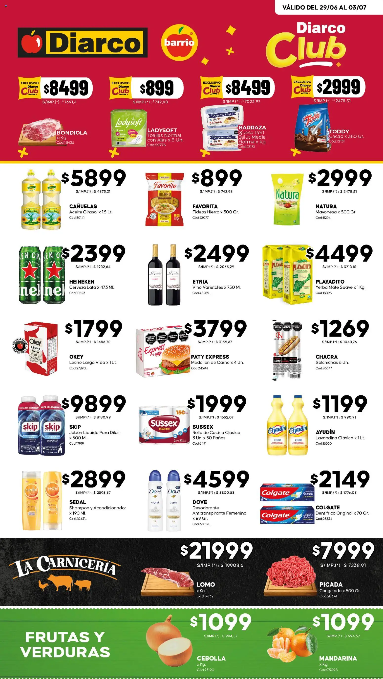 Vista previa del folleto de la tienda Diarco válido desde el 29/06/2026 