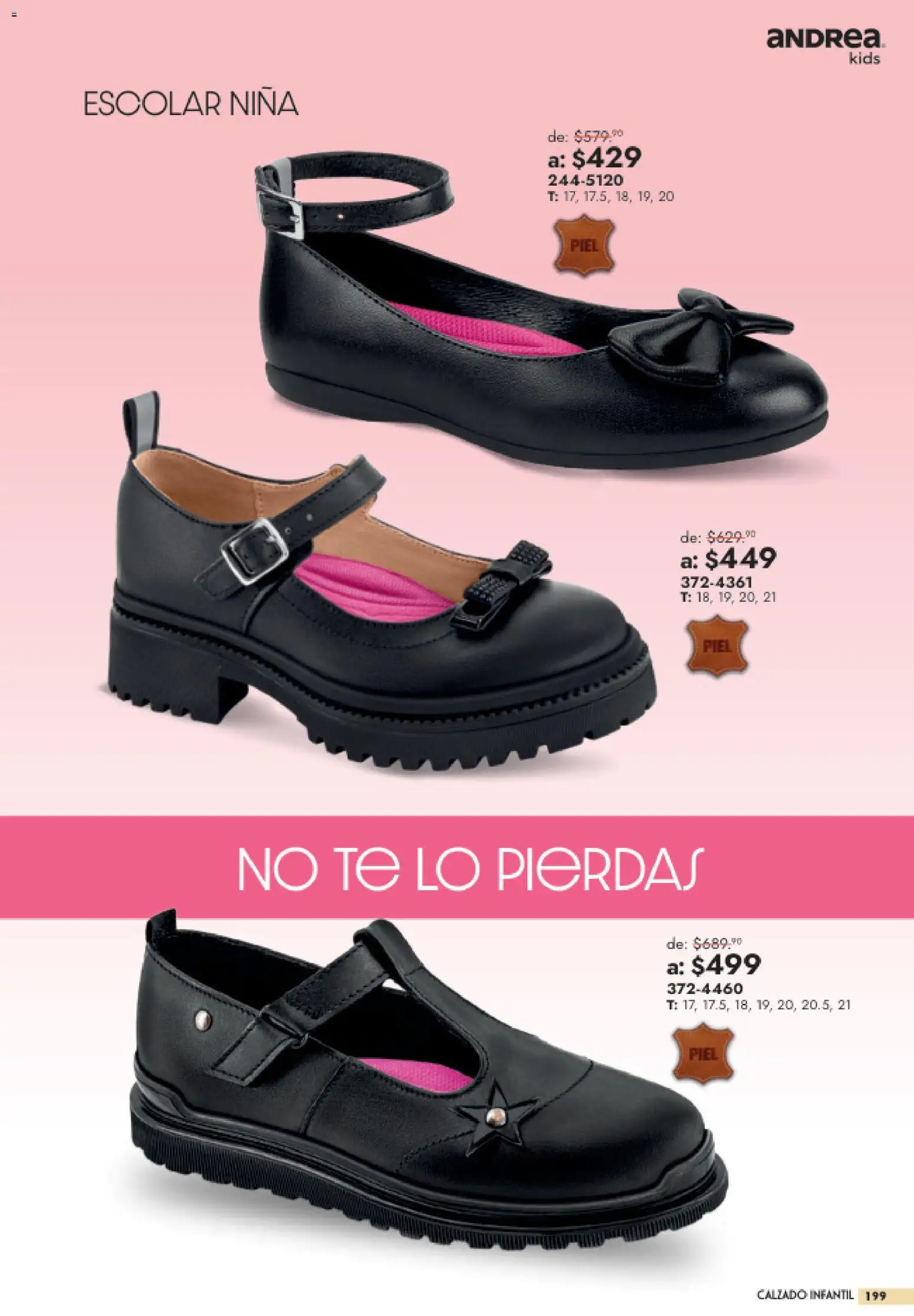 Vista previa las ofertas de la tienda Andrea - Andrea catálogo Outlet desde el 26/07/2026 