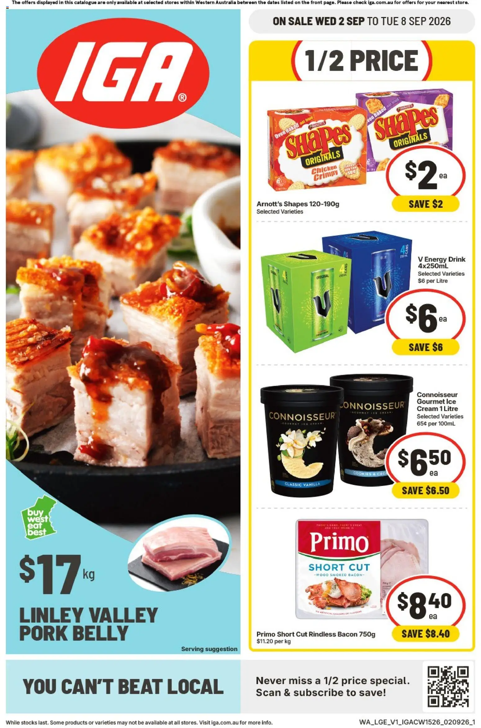 Preview of catalogue IGA catalogue East Perth from shop IGA valid 02/09/2026